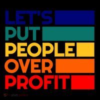 Leftist Democratic Socialist Union Retro People Over Profit Gift Coffee Mug thumb 5