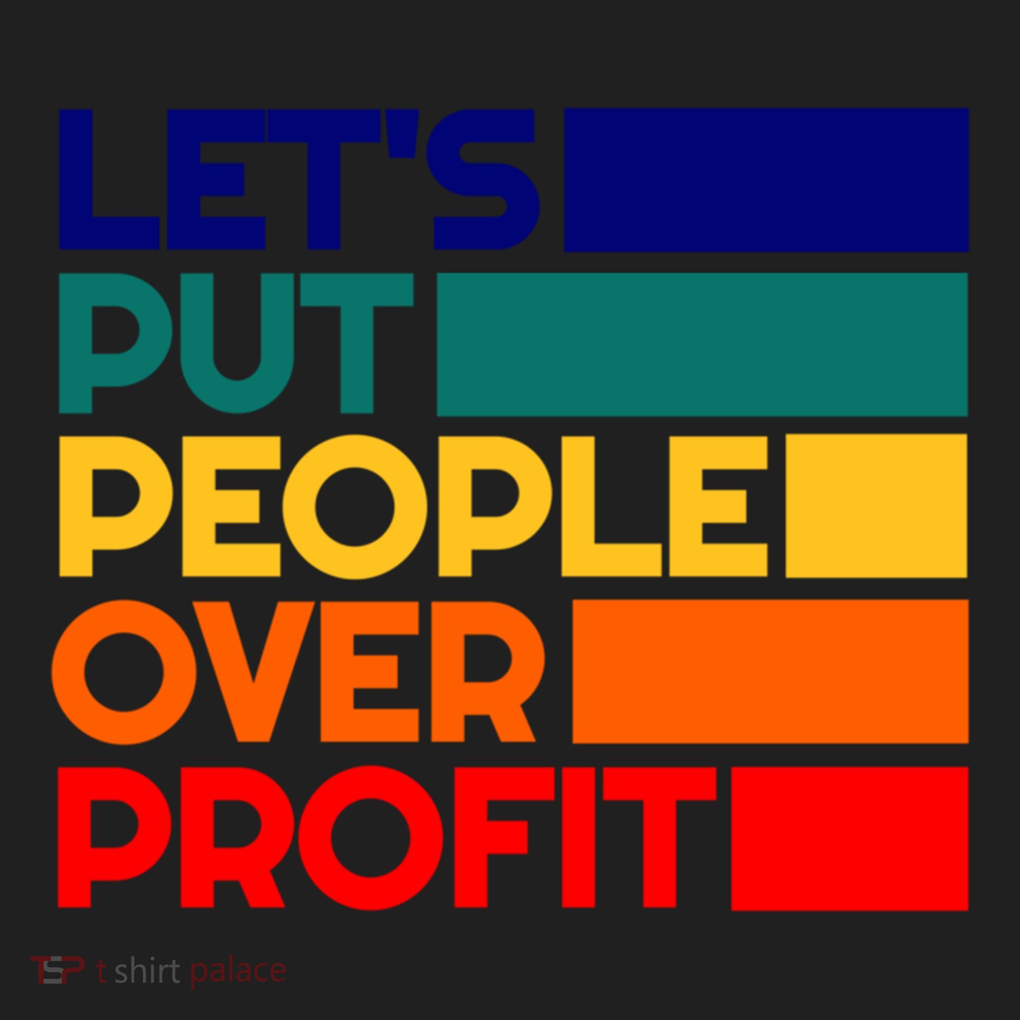 Leftist Democratic Socialist Union Retro People Over Profit Gift Hat
