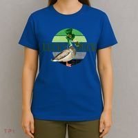 Lucky Duck St Patricks Day Duck Hunting Silly Goose Gift T-Shirt thumb 4