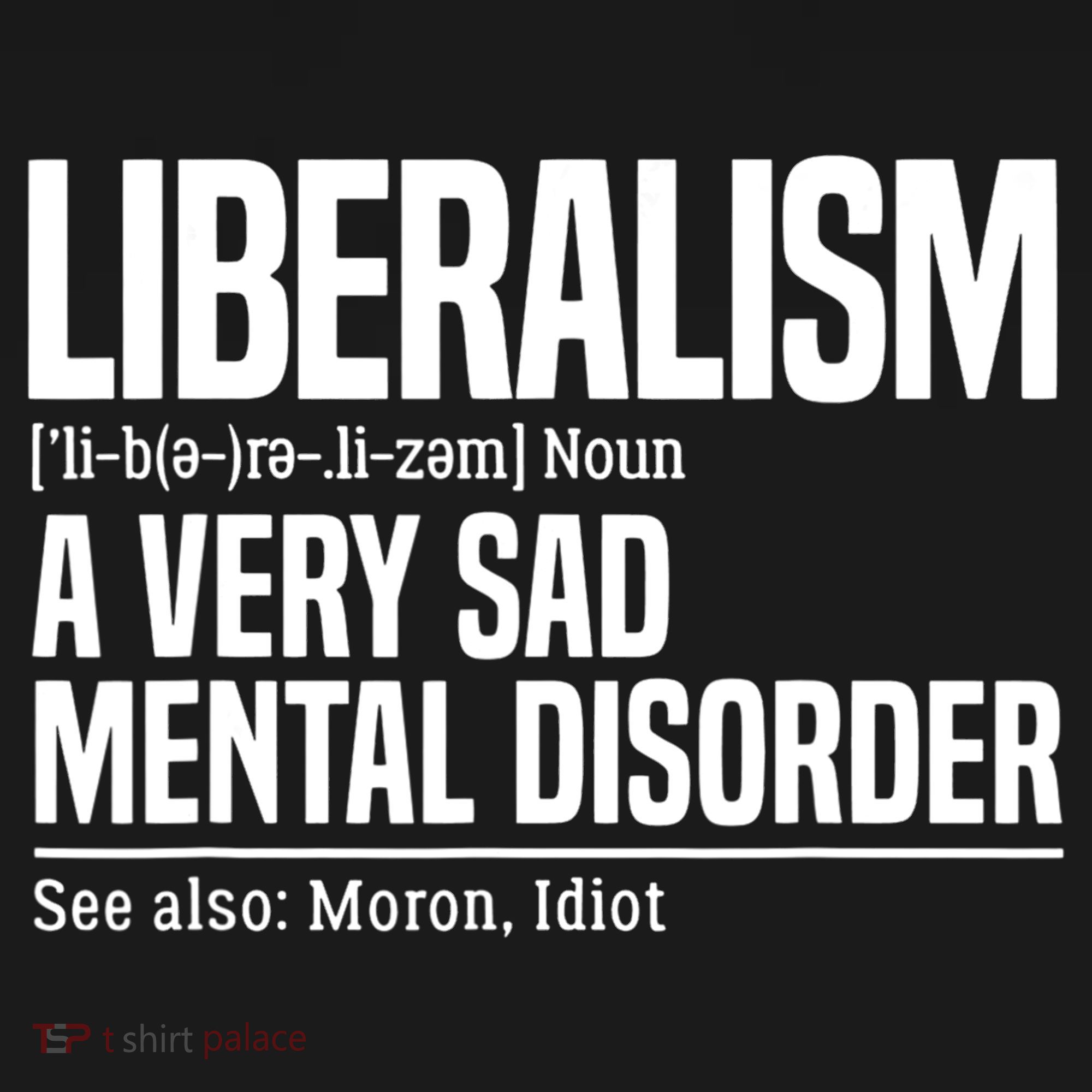 Liberalism Definition Sad Mental Disorder Funny Political Ornament