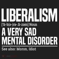 Liberalism Definition Sad Mental Disorder Funny Political Hat thumb 2