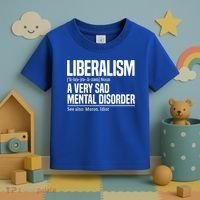 Liberalism Definition Sad Mental Disorder Funny Political Toddler T-Shirt thumb 3