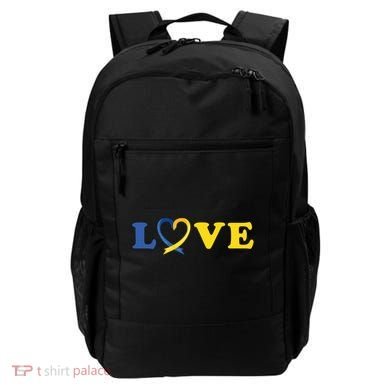 Love Down Syndrome Awareness Backpack