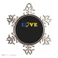 Love Down Syndrome Awareness Ornament thumb 0