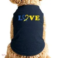 Love Down Syndrome Awareness Doggie Tank thumb 0