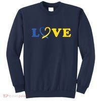 Love Down Syndrome Awareness Sweatshirt thumb 0