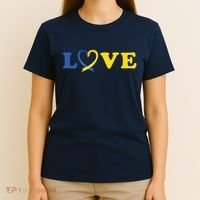 Love Down Syndrome Awareness T-Shirt thumb 4