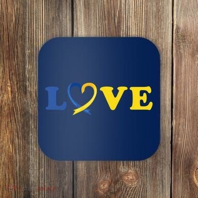 Love Down Syndrome Awareness Coaster