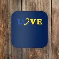 Love Down Syndrome Awareness Coaster thumb 0