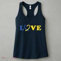 Love Down Syndrome Awareness Women's Tank Top thumb 3