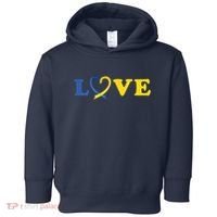 Love Down Syndrome Awareness Toddler Hoodie thumb 0