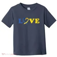 Love Down Syndrome Awareness Toddler T-Shirt thumb 0
