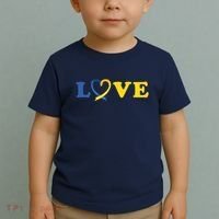 Love Down Syndrome Awareness Toddler T-Shirt thumb 2