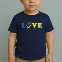 Love Down Syndrome Awareness Toddler T-Shirt thumb 2