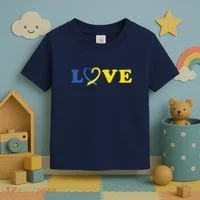 Love Down Syndrome Awareness Toddler T-Shirt thumb 3