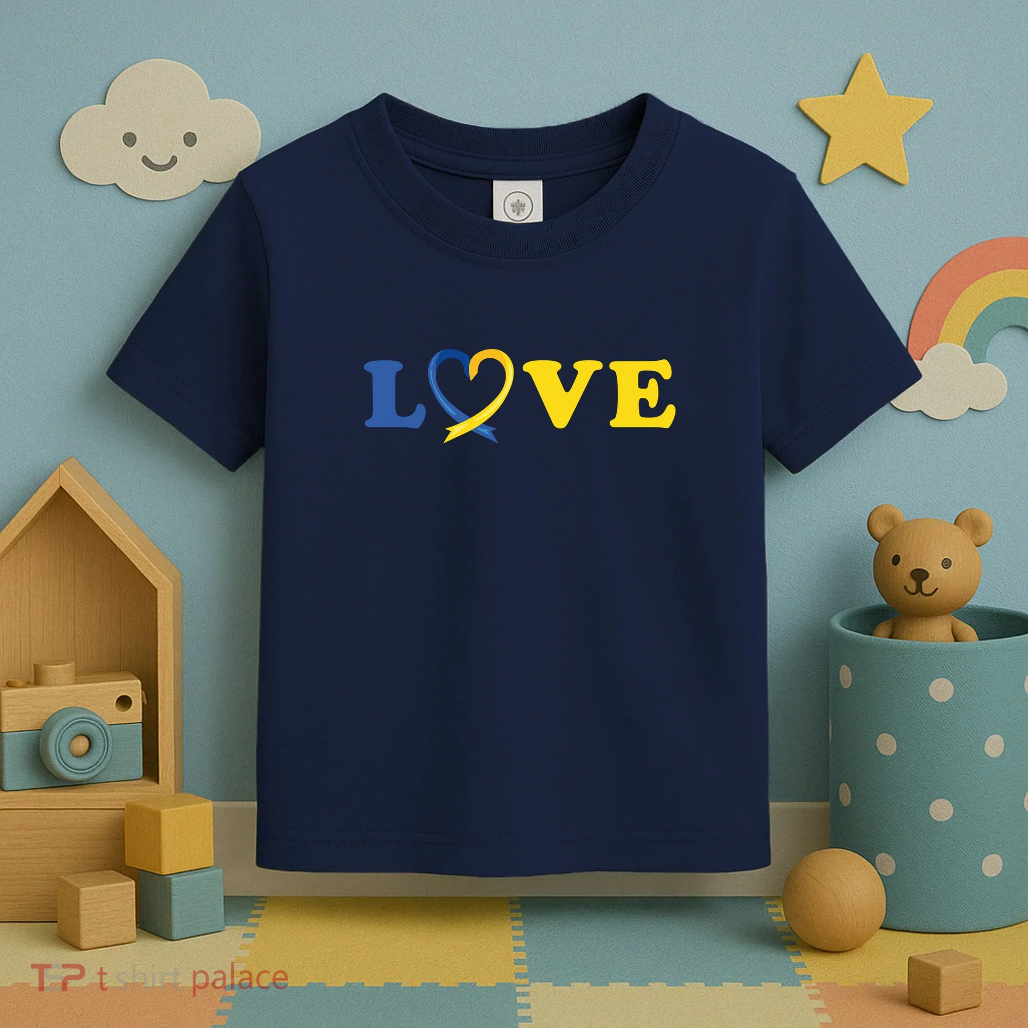 Love Down Syndrome Awareness Toddler T-Shirt
