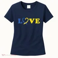 Love Down Syndrome Awareness Women's T-Shirt thumb 0