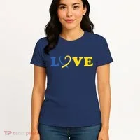 Love Down Syndrome Awareness Women's T-Shirt thumb 4