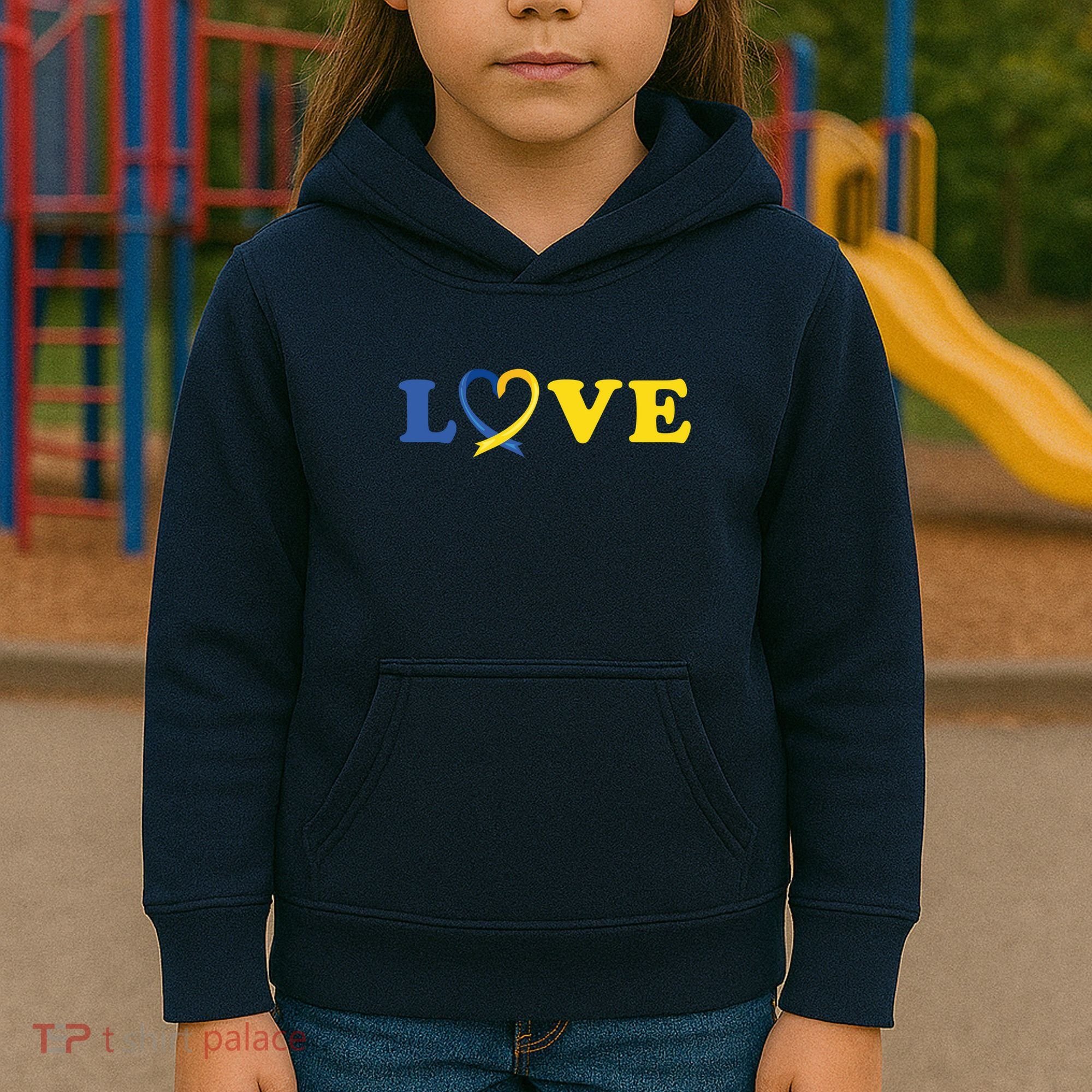 Love Down Syndrome Awareness Kids Hoodie