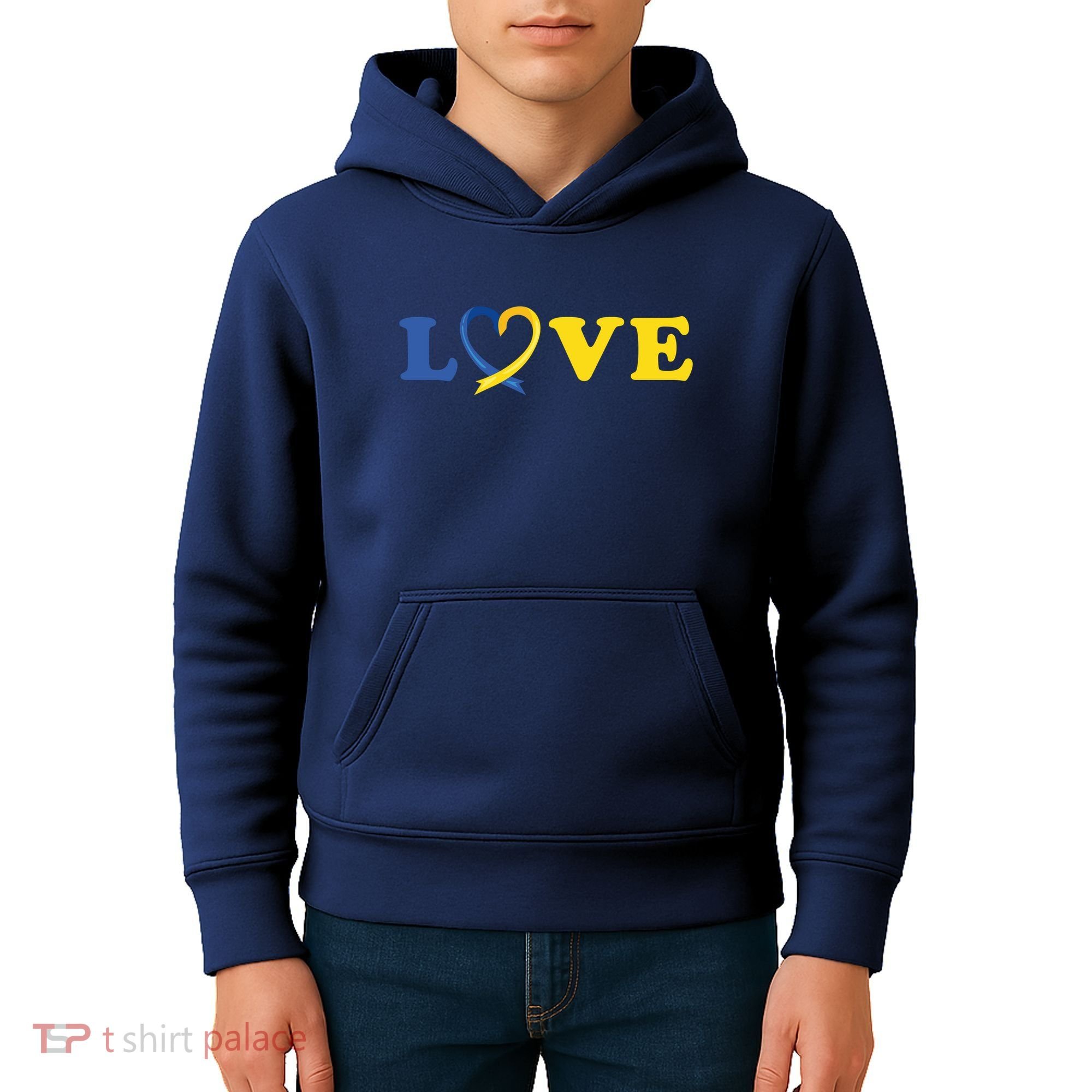 Love Down Syndrome Awareness Kids Hoodie