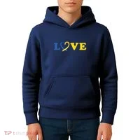 Love Down Syndrome Awareness Kids Hoodie thumb 4