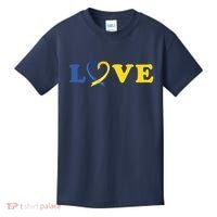 Love Down Syndrome Awareness Kids T-Shirt thumb 0