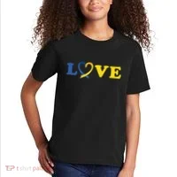 Love Down Syndrome Awareness Kids T-Shirt thumb 2