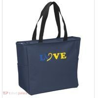 Love Down Syndrome Awareness Tote Bag thumb 2