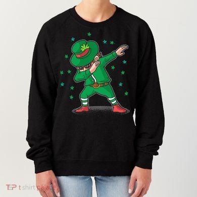 Leprechaun Dab St Patrick's Day Party Women's Sweatshirt