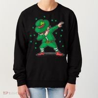 Leprechaun Dab St Patrick's Day Party Women's Sweatshirt thumb 0