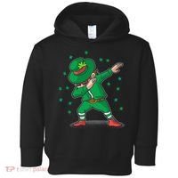 Leprechaun Dab St Patrick's Day Party Toddler Hoodie thumb 0