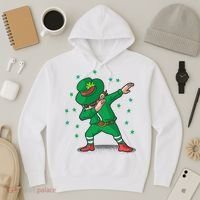 Leprechaun Dab St Patrick's Day Party Hoodie thumb 3