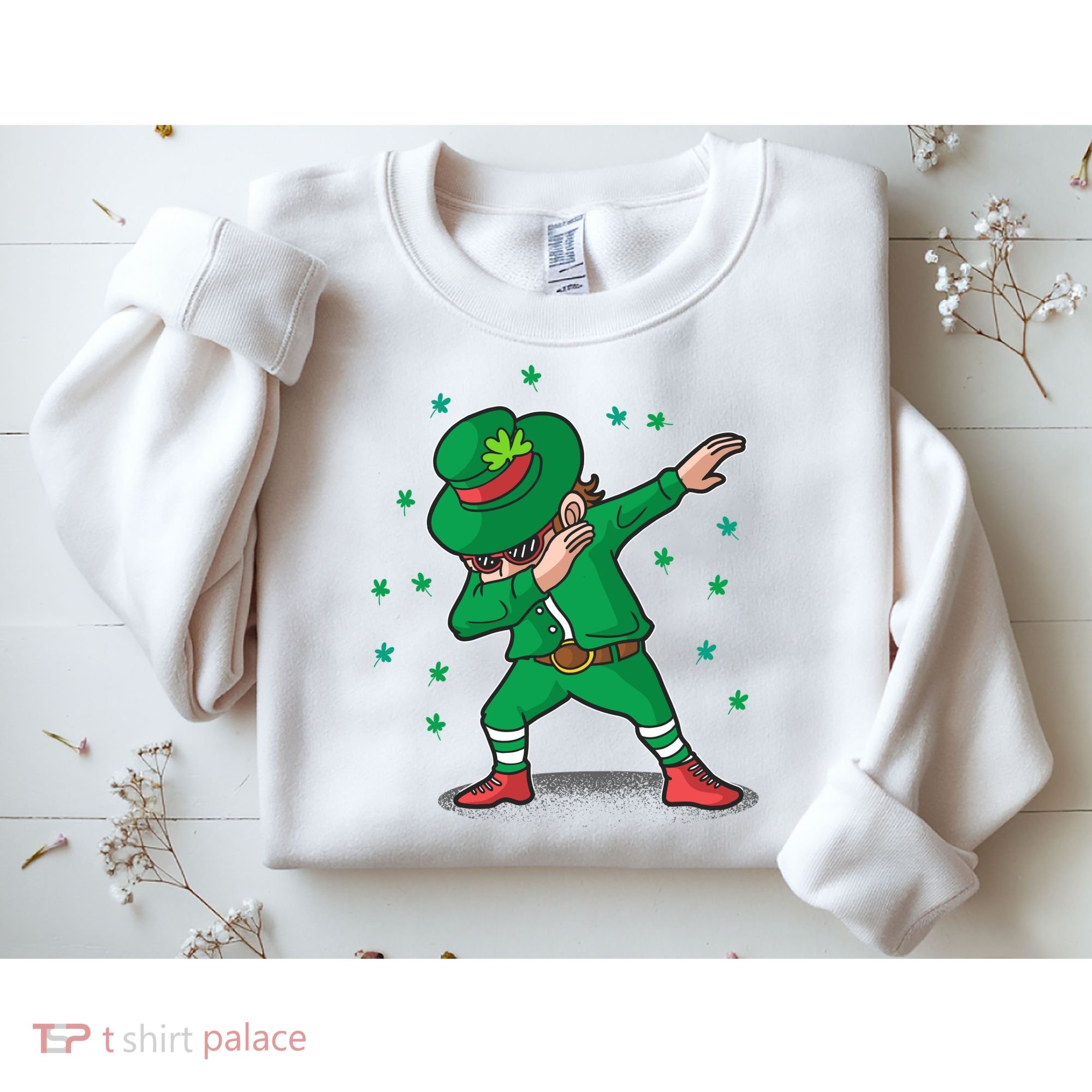 Leprechaun Dab St Patrick's Day Party Sweatshirt