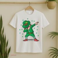 Leprechaun Dab St Patrick's Day Party T-Shirt thumb 2