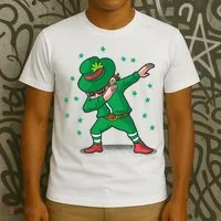 Leprechaun Dab St Patrick's Day Party T-Shirt thumb 3