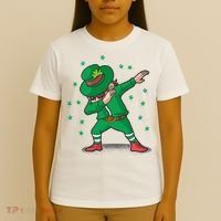 Leprechaun Dab St Patrick's Day Party T-Shirt thumb 4