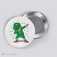 Leprechaun Dab St Patrick's Day Party Button thumb 0