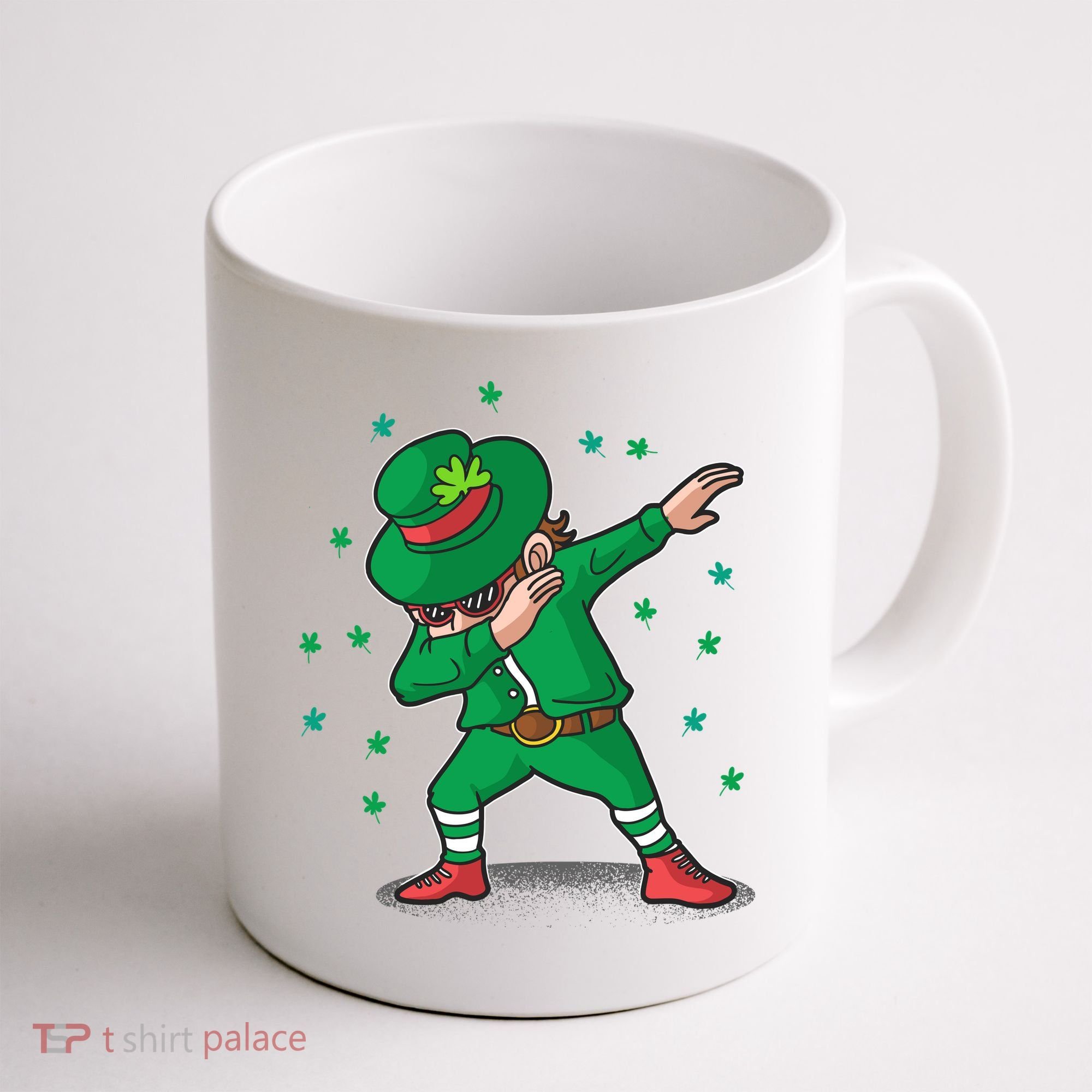 Leprechaun Dab St Patrick's Day Party Coffee Mug