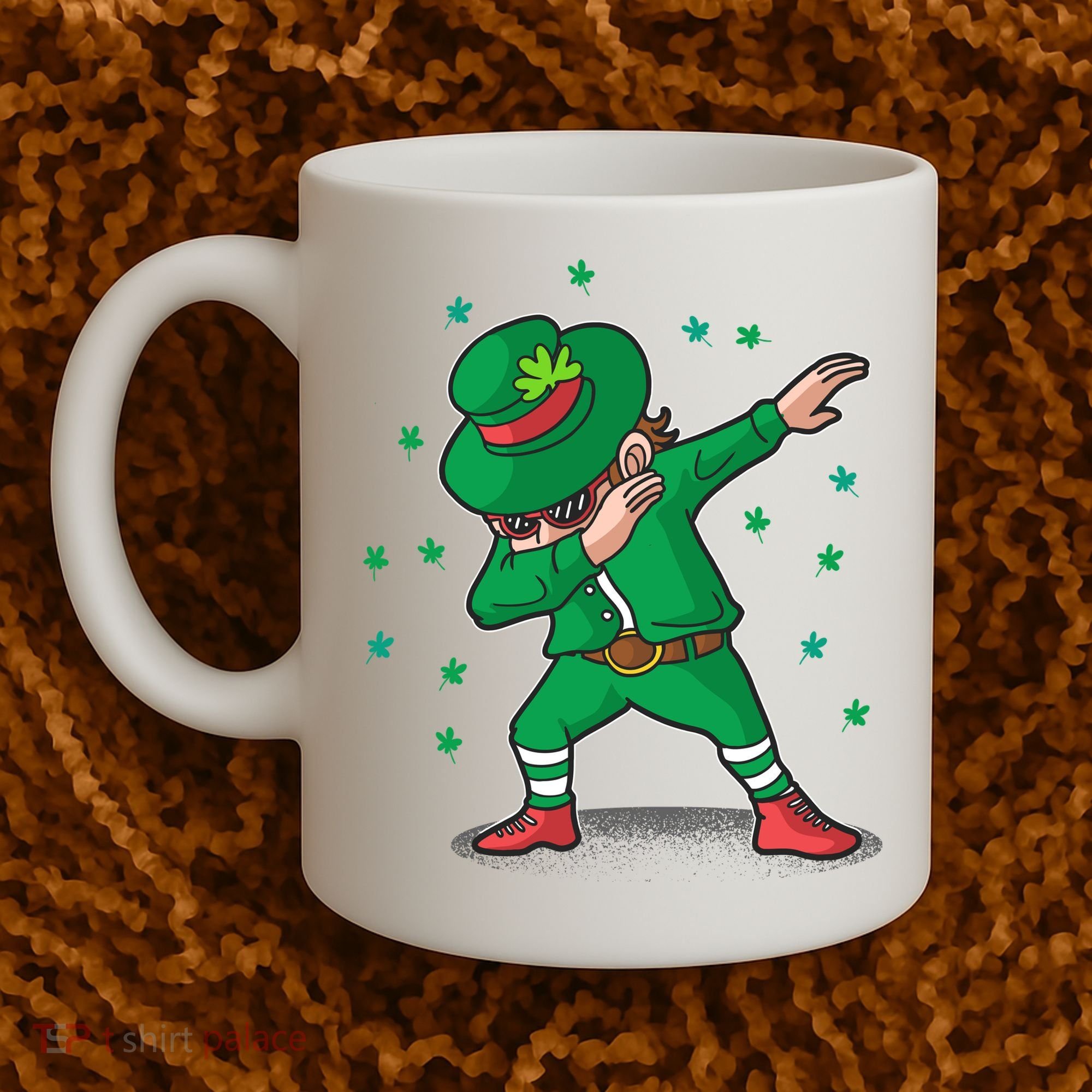 Leprechaun Dab St Patrick's Day Party Coffee Mug