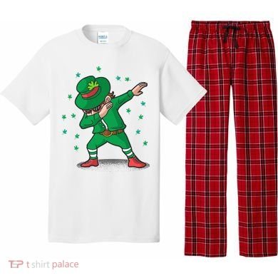 Leprechaun Dab St Patrick's Day Party Pajama Set