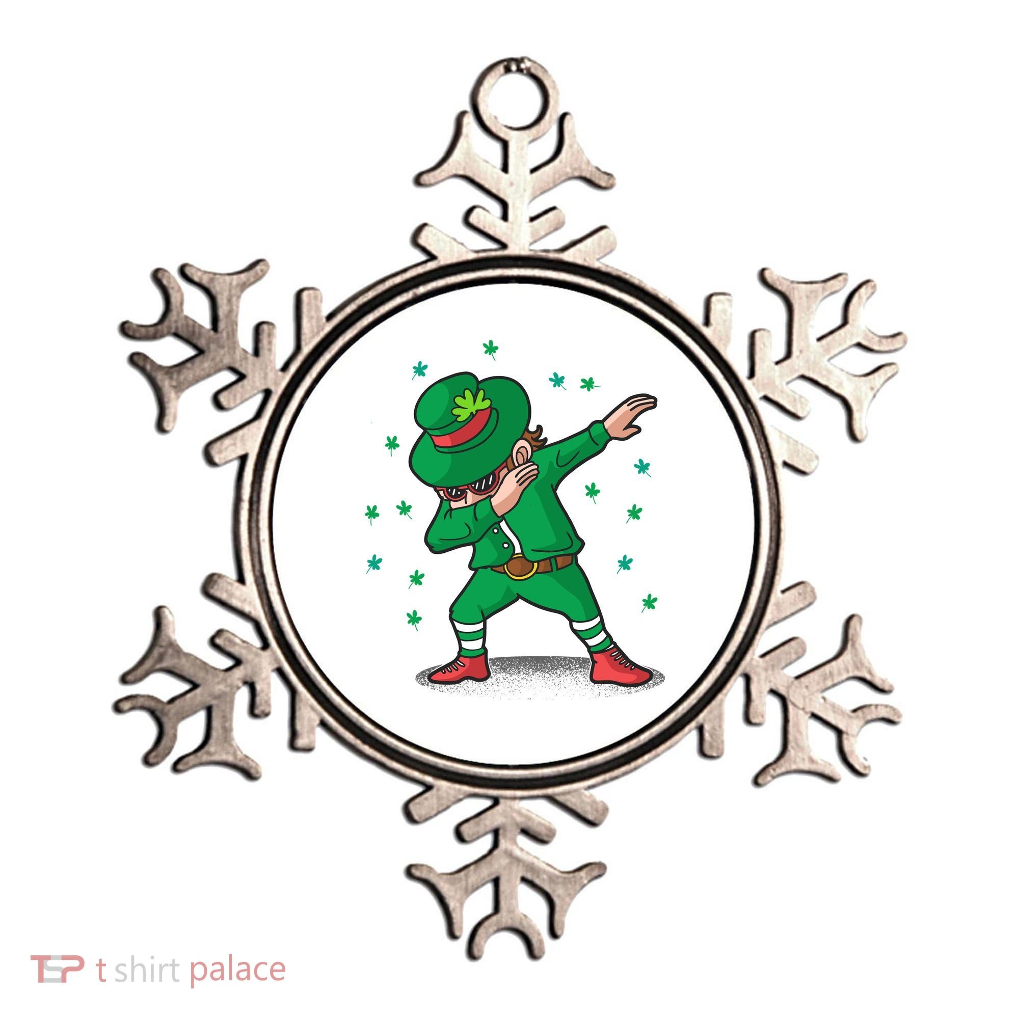 Leprechaun Dab St Patrick's Day Party Ornament