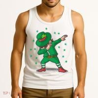 Leprechaun Dab St Patrick's Day Party Tank Top thumb 3