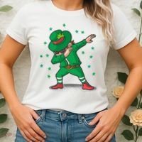 Leprechaun Dab St Patrick's Day Party Women's T-Shirt thumb 2