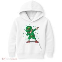 Leprechaun Dab St Patrick's Day Party Kids Hoodie thumb 0