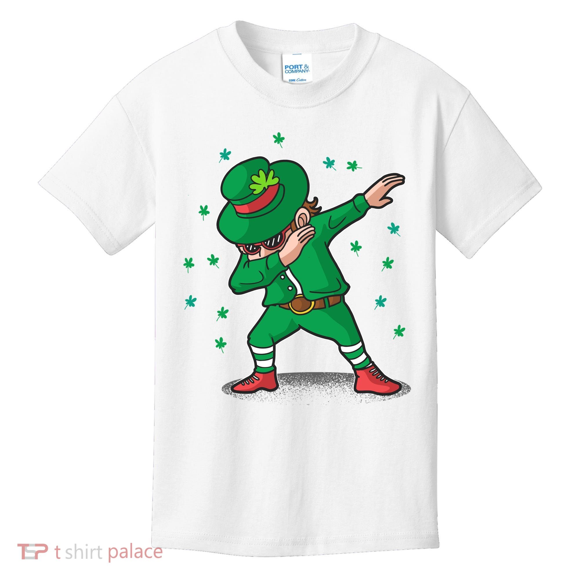 Leprechaun Dab St Patrick's Day Party Kids T-Shirt