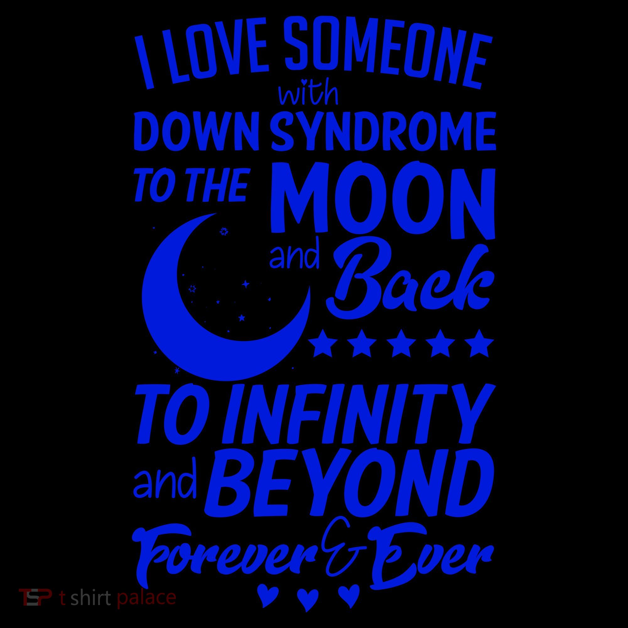 Love Someone With Down Syndrome Moon And Back Coffee Mug