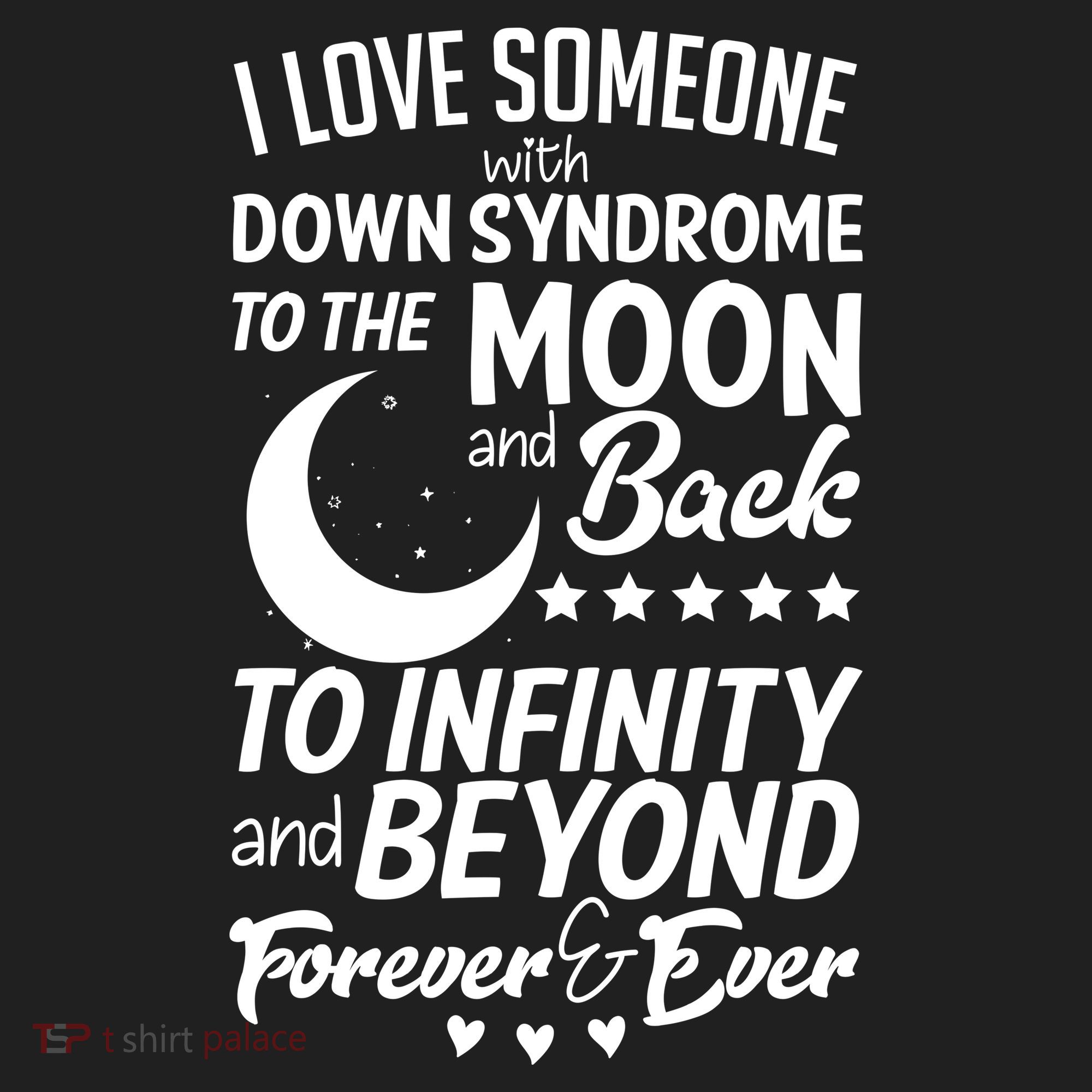 Love Someone With Down Syndrome Moon And Back Beanie