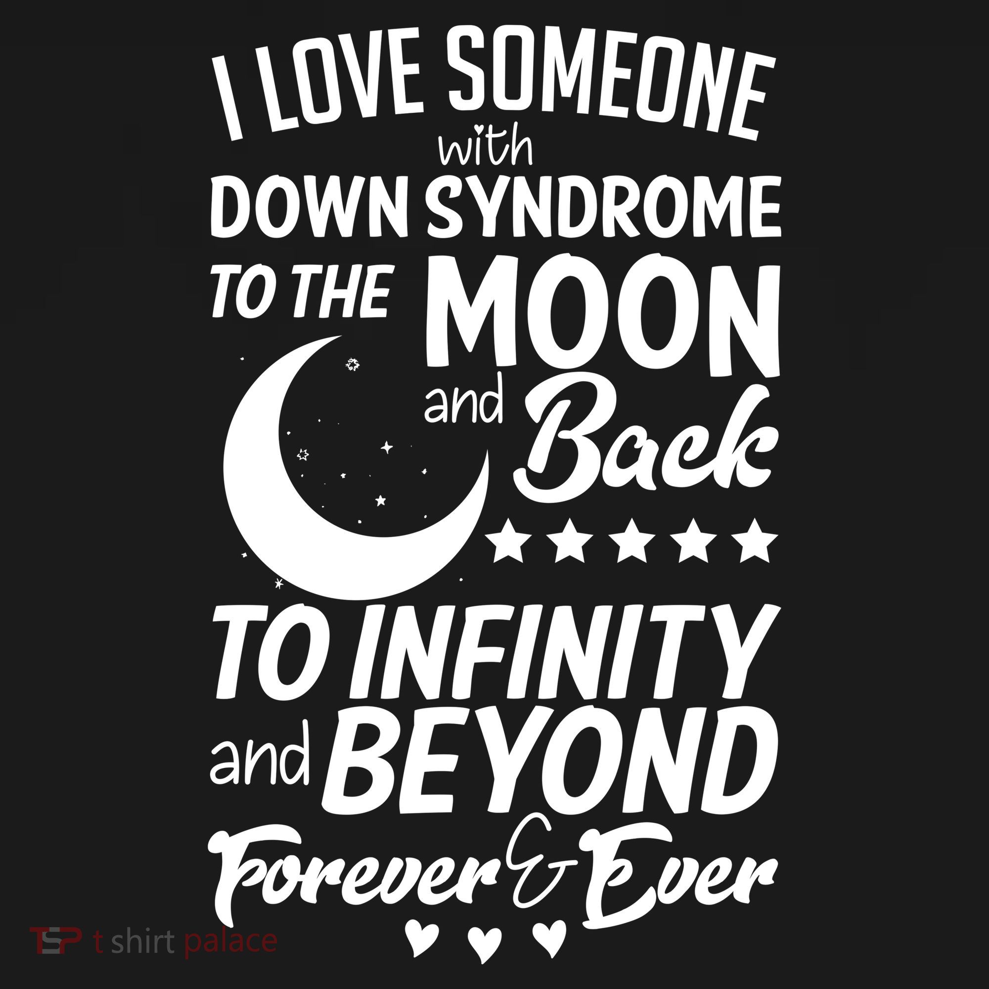 Love Someone With Down Syndrome Moon And Back Pajama Set