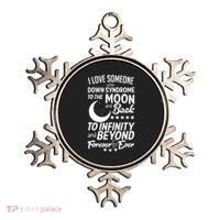 Love Someone With Down Syndrome Moon And Back Ornament thumb 0