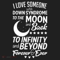 Love Someone With Down Syndrome Moon And Back Hat thumb 2